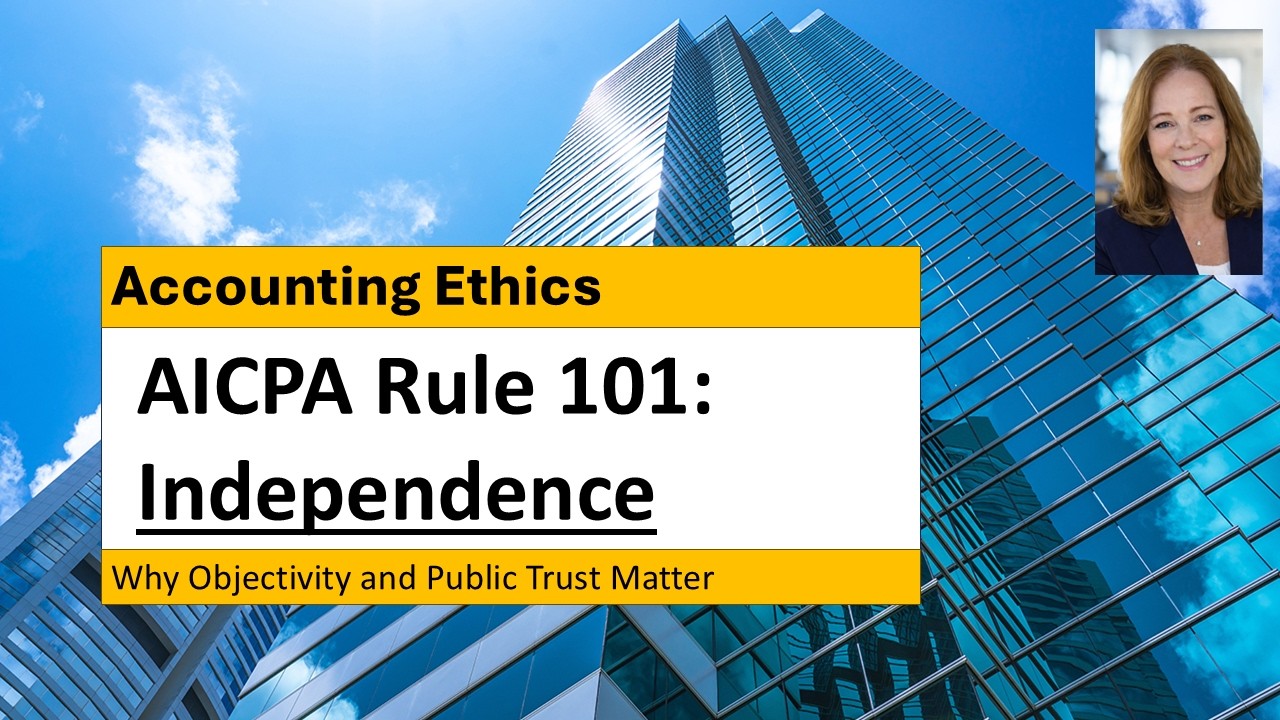 Бухгалтерская этика: Правило 101 AICPA о независимости