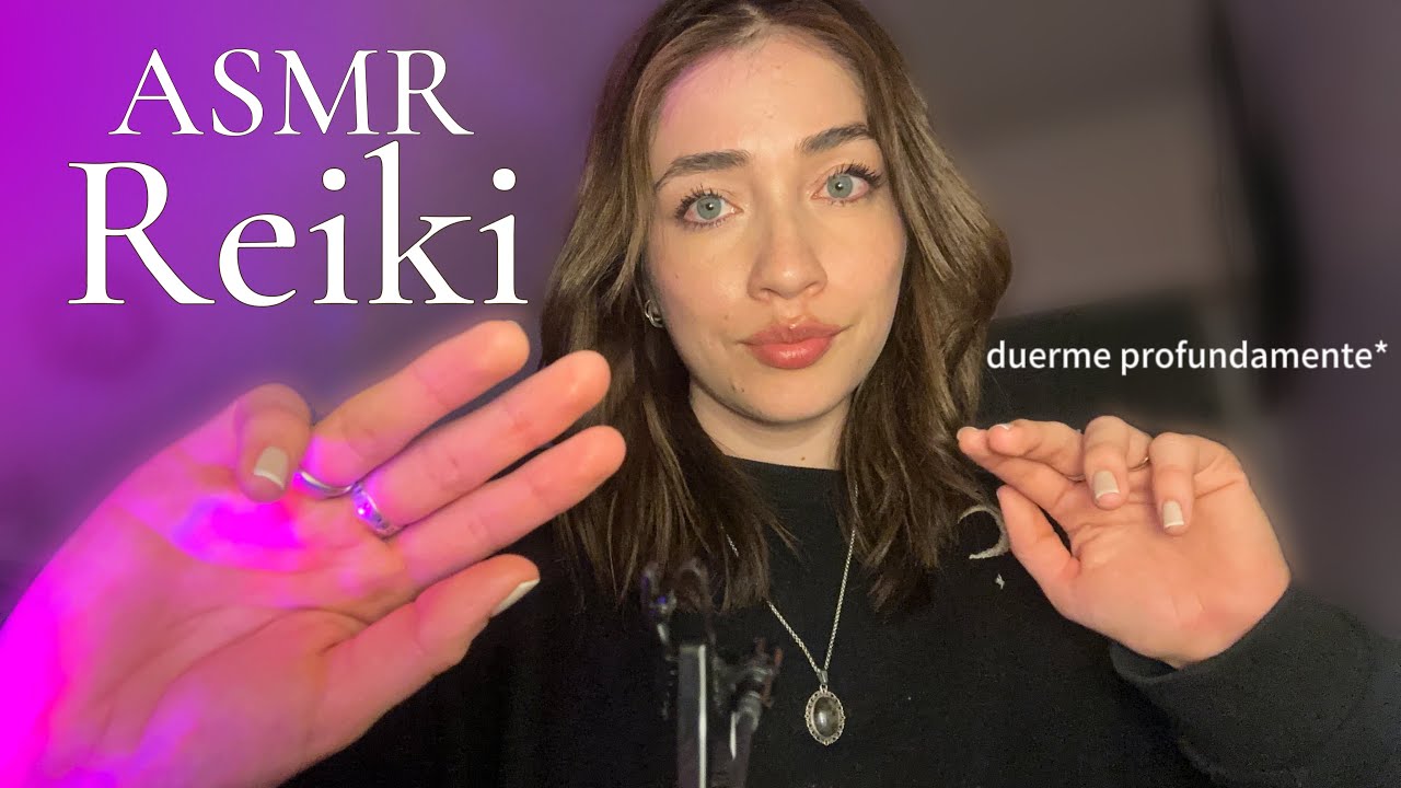 Asmr REIKI para liberarte del estrés y dormir profundamente 🌿✨ limpieza de aura, cuencos tibetanos