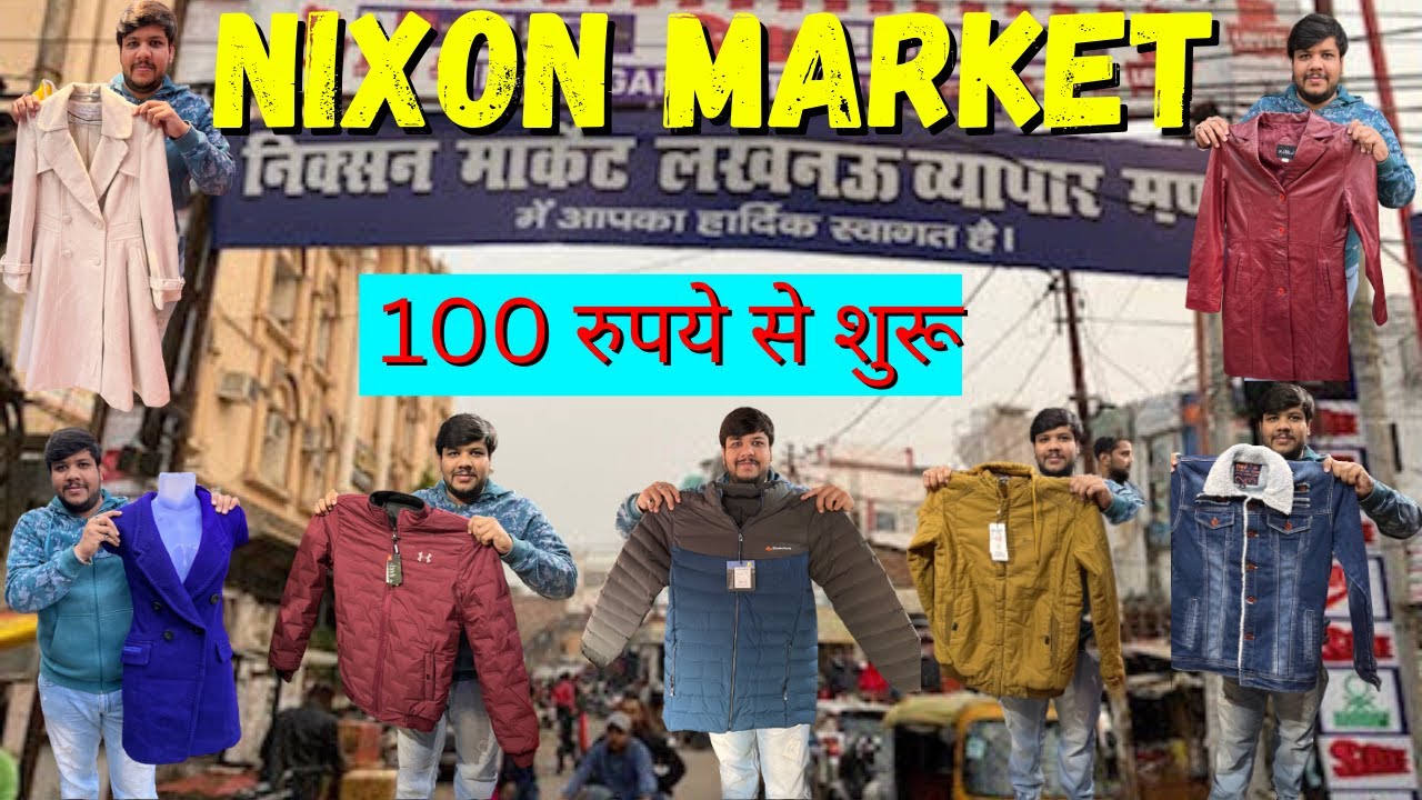 Nixon Market Lucknow | Winter Collection in Nixon Market | Best and Cheapest Jacket Market | Pranzo