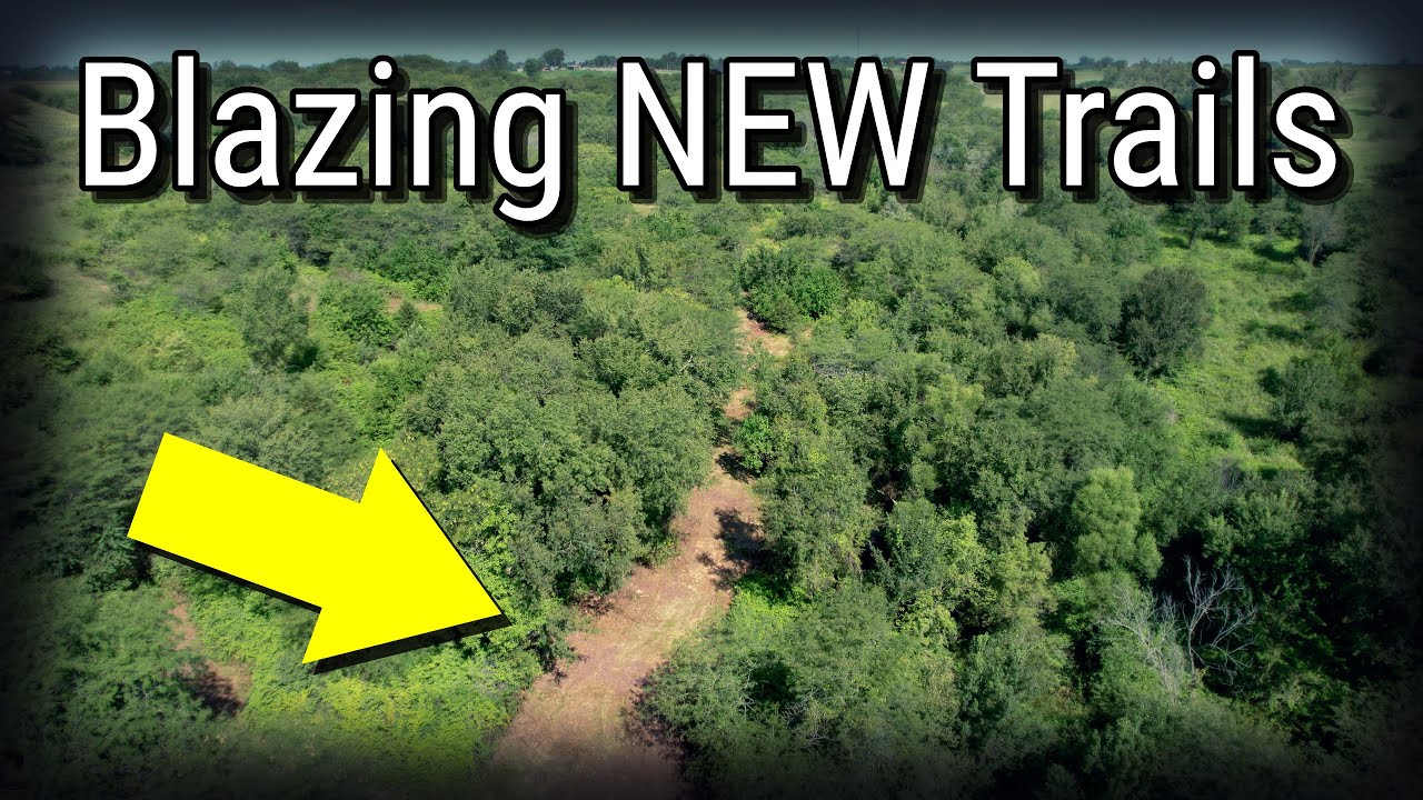 New ATV Trails And Clearing Brush On Our Property