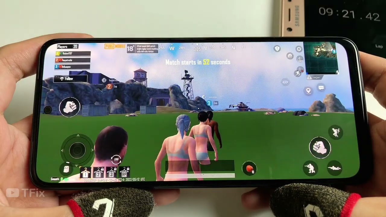 Xiaomi Redmi Note 11 6GB RAM PUBG Mobile Test | Snapdragon 680 4G, 90Hz