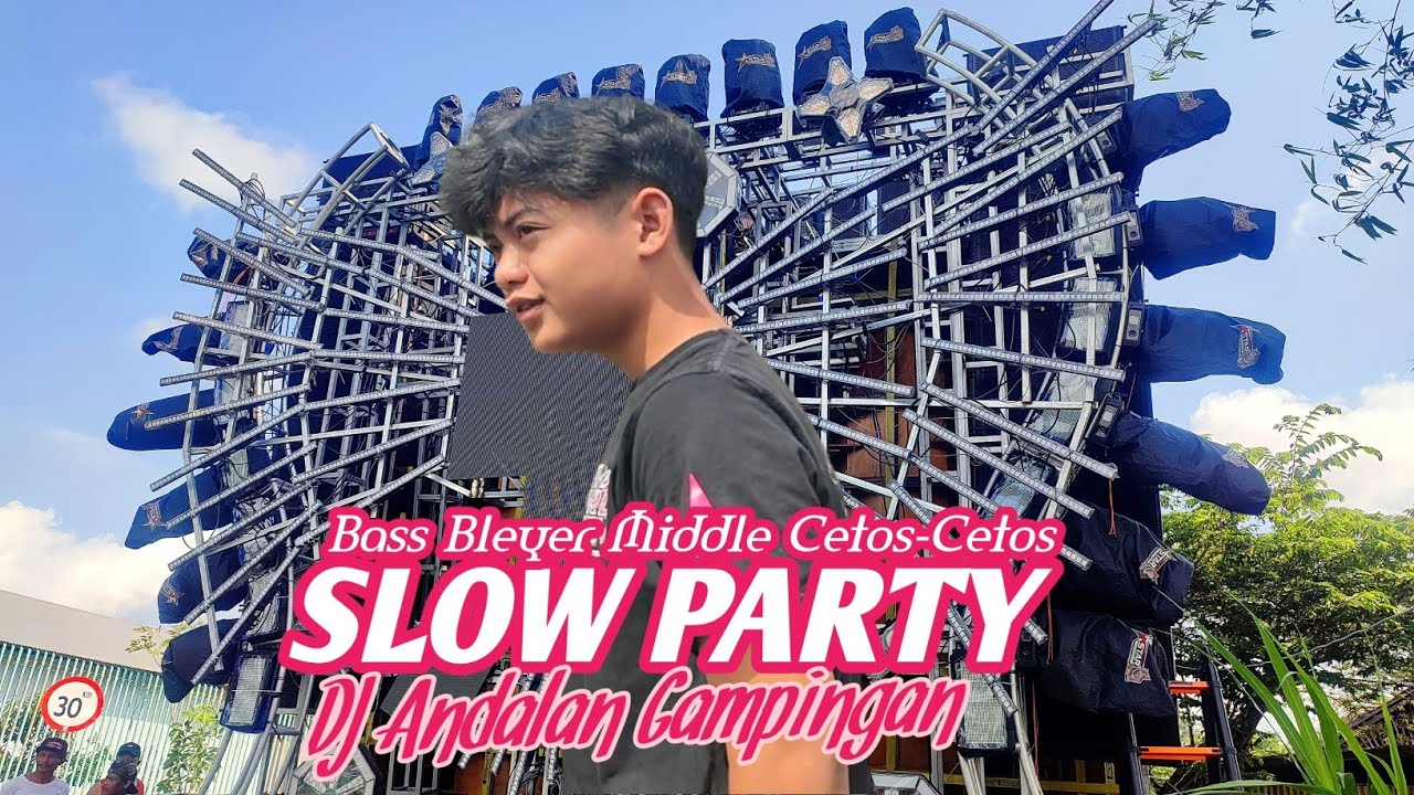 DJ BASS PARTY🔥MIDDLE BALAP COCOK BUAT BATTLE‼️ANDALAN GAMPINGAN 