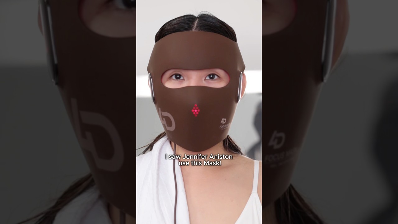 Testing the Viral 4D Laser Mask Everyone&rsquo;s Talking About❣️ #jovs #redlighttherapy