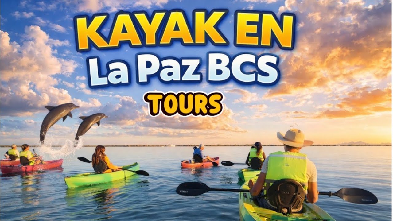 KAYAK al Mogote Frente a la Ciudad de LA PAZ BCS 🔴 Airbnb / Donde Comer 