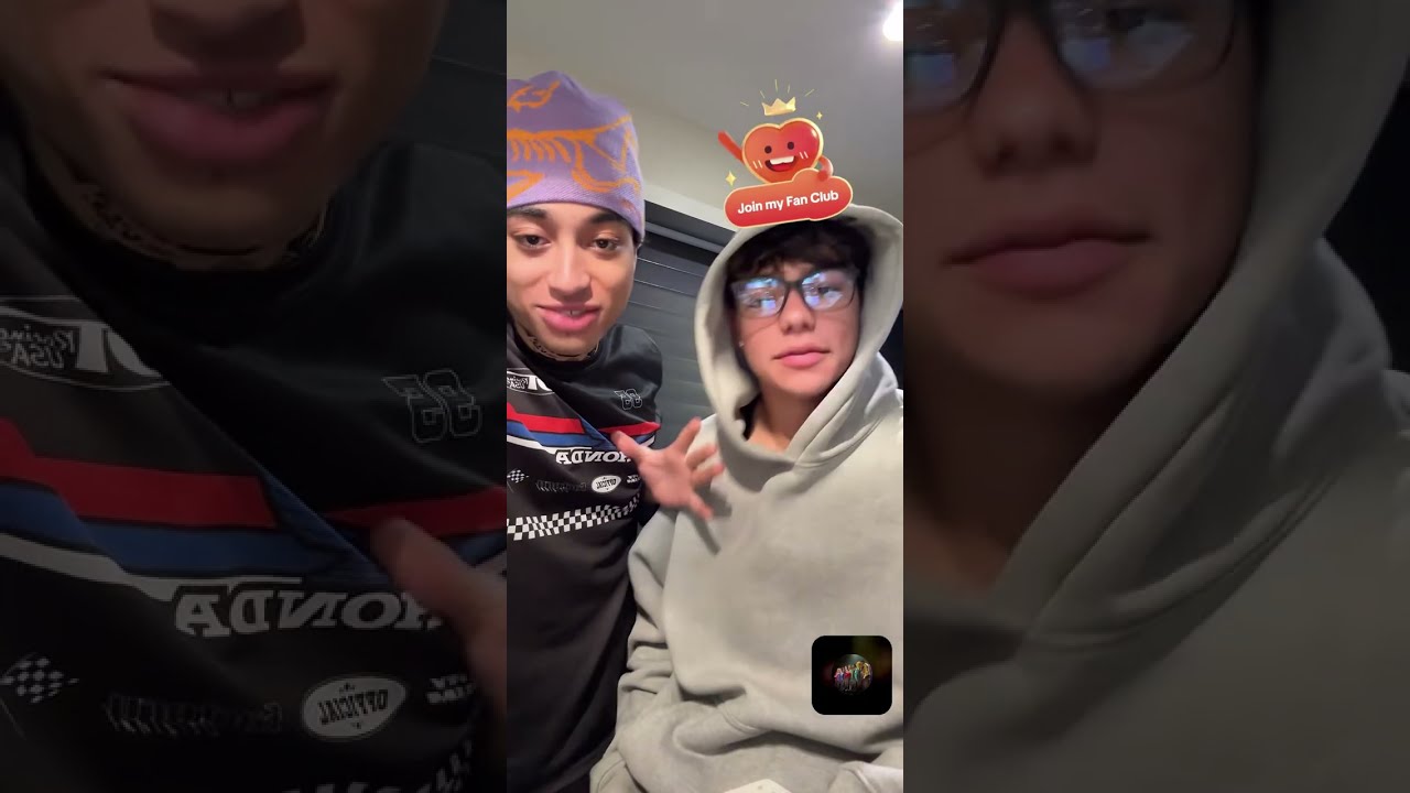 Малачи Бартон, 25 октября 2025 г., прямой эфир в TikTok
