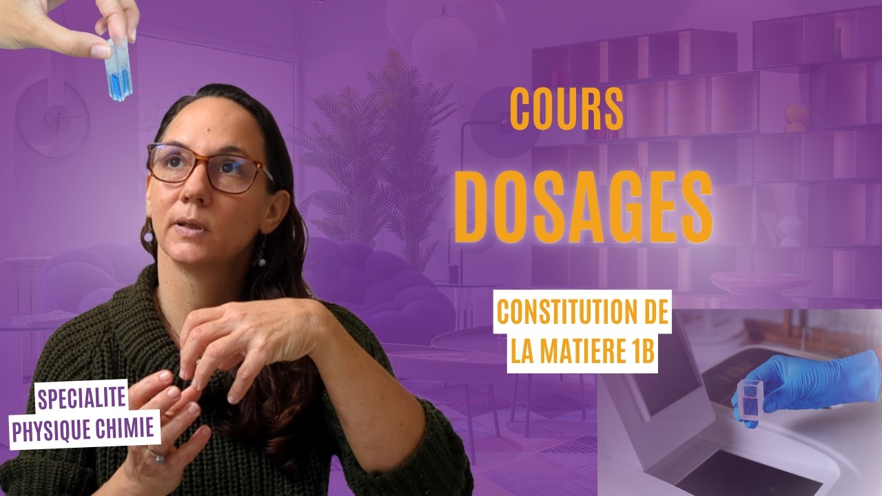 RESUME1 Essentiel 1B DOSAGES par étalonnage et SPECTRO UV-visible