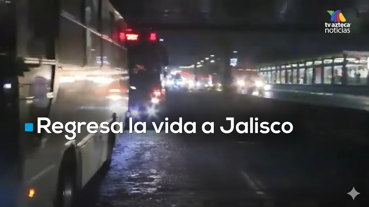 Transporte lleno y calles bajo vigilancia: Así amanece Guadalajara tras caída de 