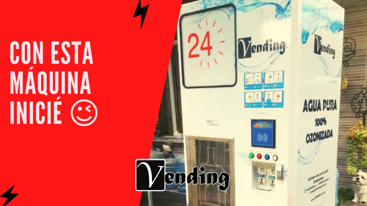 Maquina Expendedora de Agua (Peru) ✌