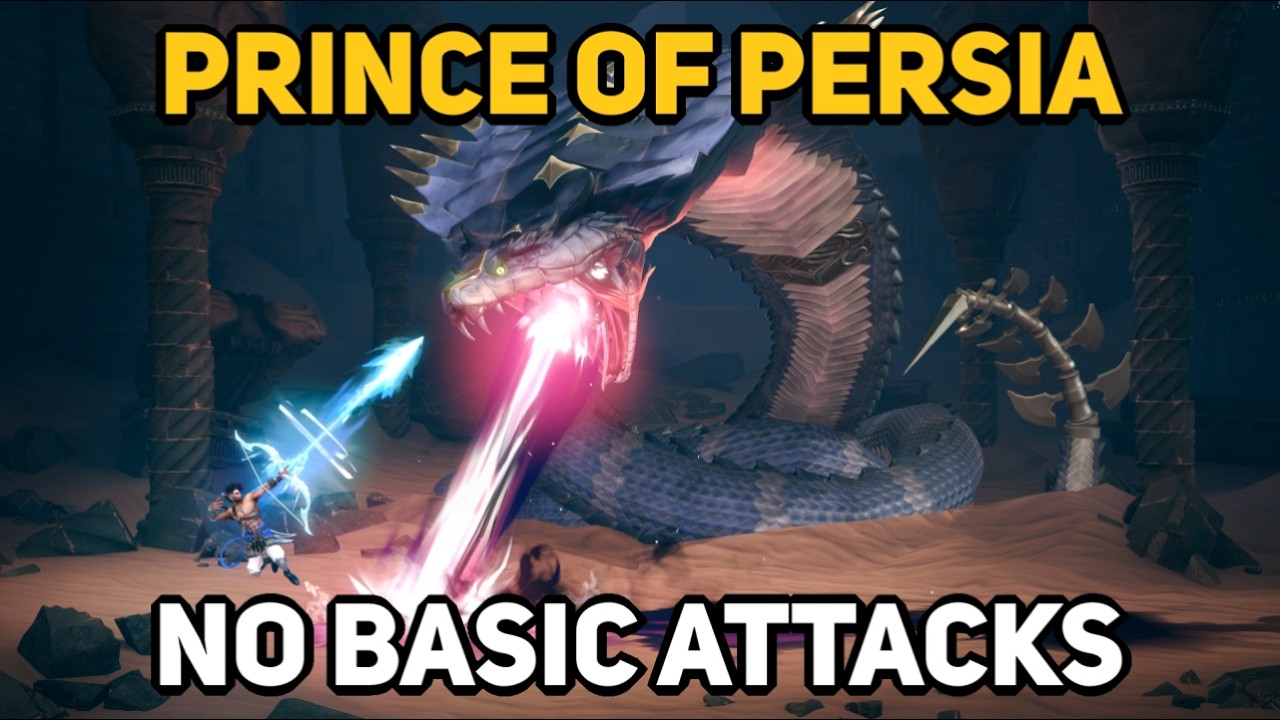 Can You Beat PRINCE OF PERSIA : THE LOST CROWN With No Basic Attacks?