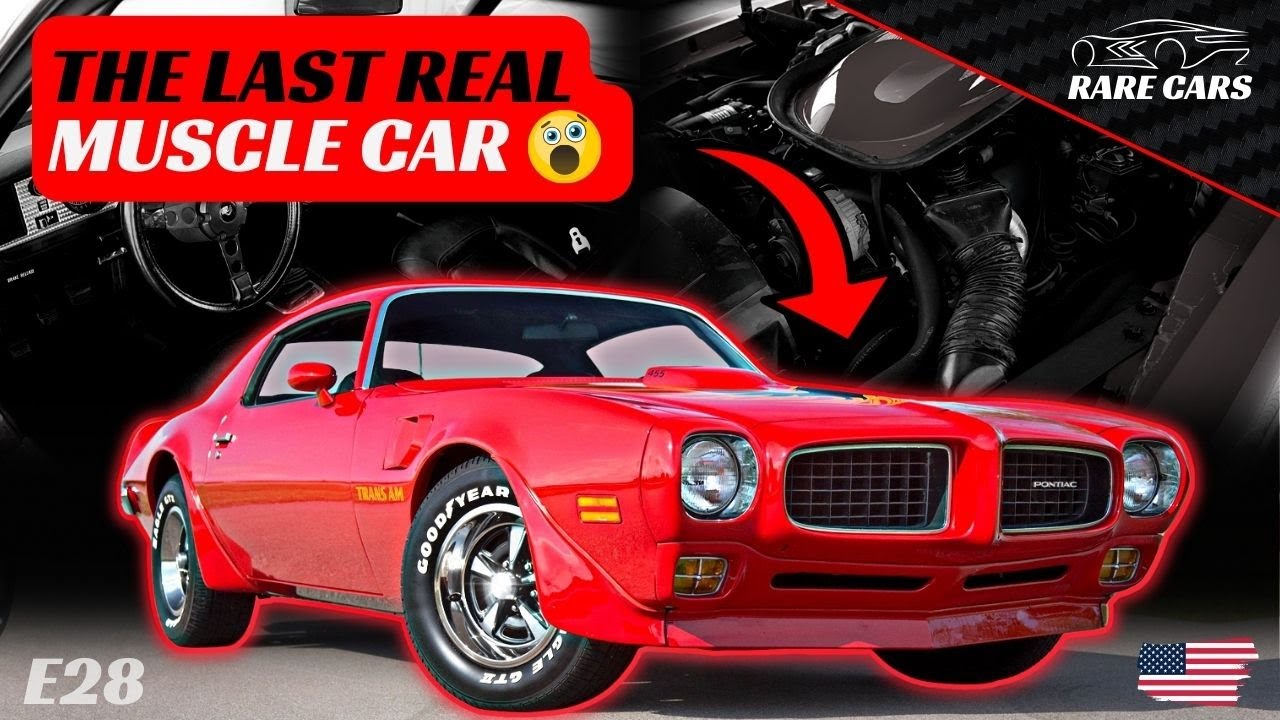 The EPA HATES This Rare Muscle Car - The 1973-1974 Pontiac Trans Am Super Duty 455
