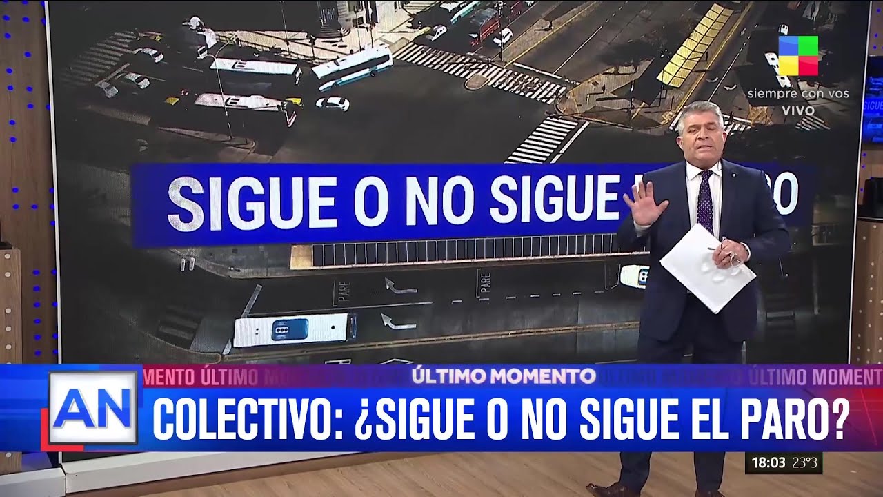 🔴 ¿SE EXTIENDE EL PARO DE COLECTIVOS?
