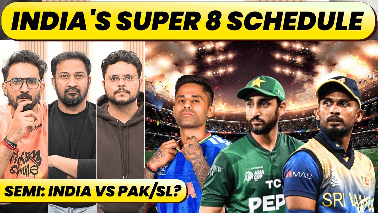 INDIA'S FULL SCHEDULE WITH VENUES, SEMI FINAL SCENARIO VS PAKISTAN, SRI LANKA IN COLOMBO?