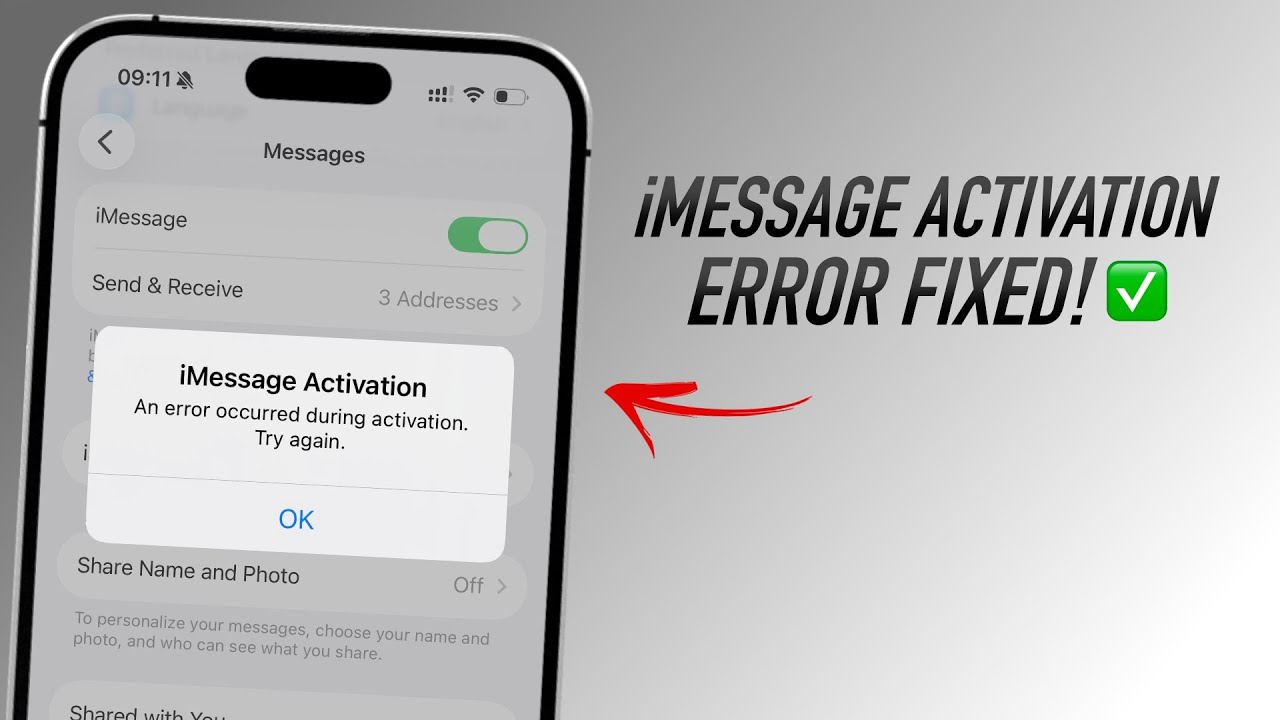How To Fix iMessage Activation Error On iPhone in 3 Minutes!