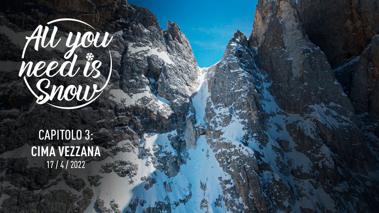 Cima Vezzana - 17 aprile 2022 - All you need is snow - Sci alpinismo