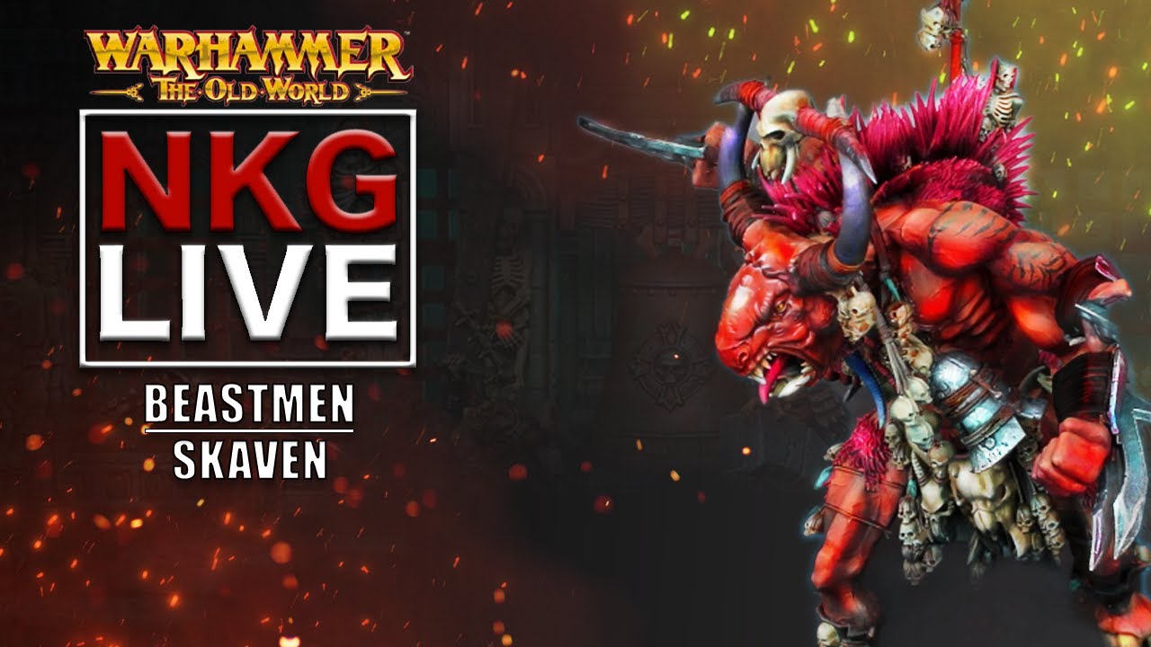 Skaven vs Beastmen - Warhammer Old World Battle Report - NKG Live
