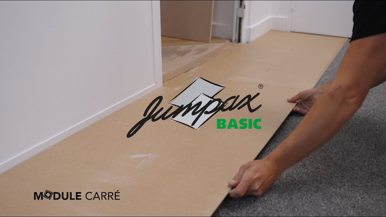 Comment r&eacute;nover un sol avec moquette SANS l'enlever ? Pose Jumpax sous-plancher | Tuto installation