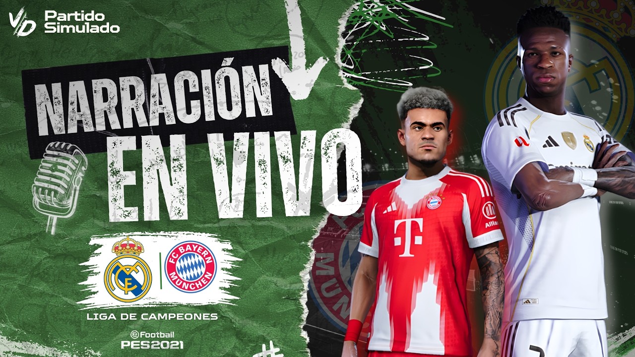 🔴 Real Madrid vs Bayern Munich EN VIVO 🏆 Champions League - Cuartos de Final