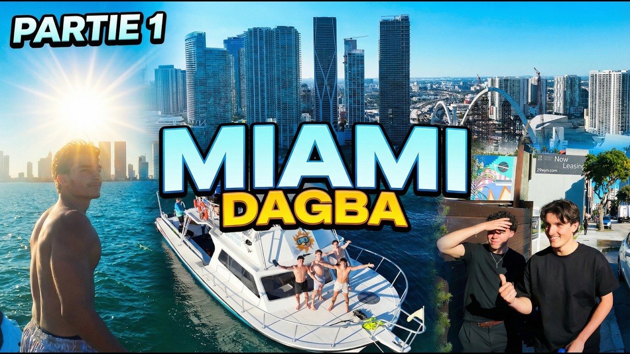 Miami with boys 1/3 : On a déjà plus d'argent !