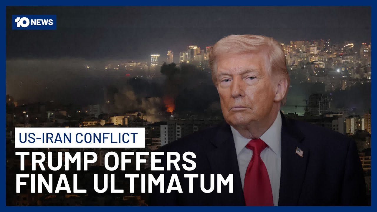 Trump Offers Iranian Regime ‘Immunity’ Or ‘Guaranteed Death’ | 10 News
