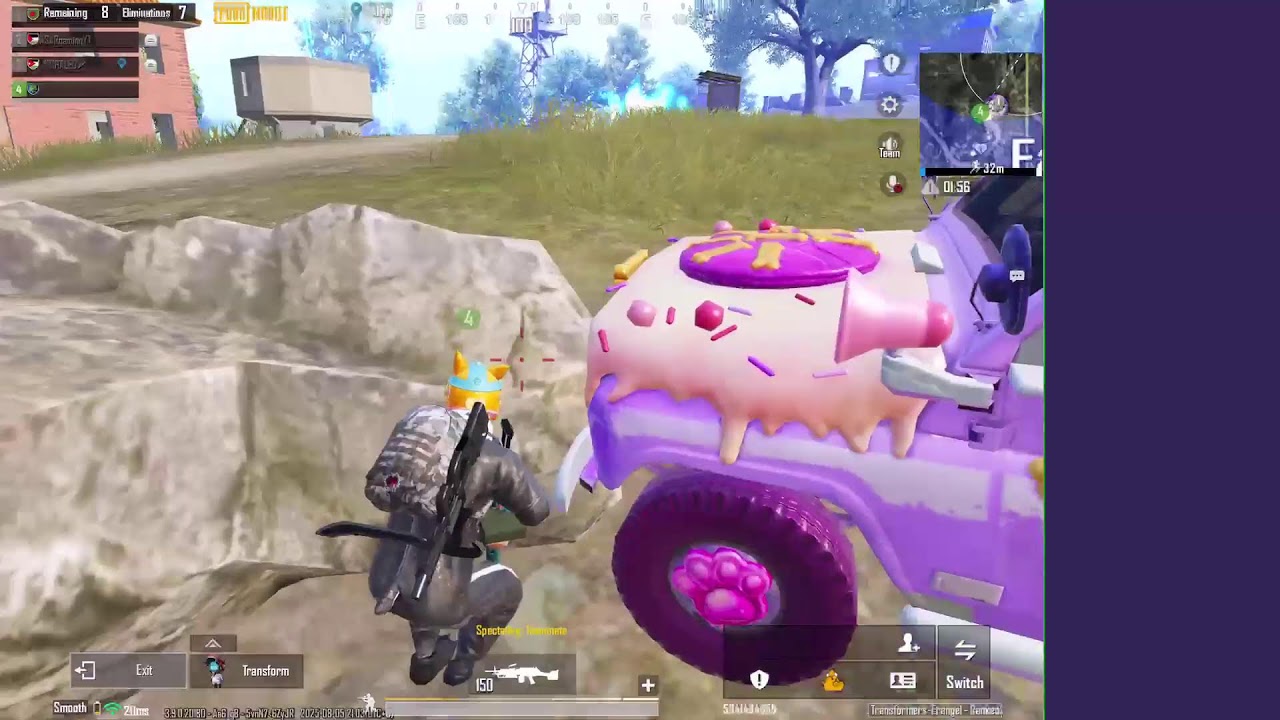 ASAR gaming Live Stream iPad Pro 120fps PUBG Rush game play with random players