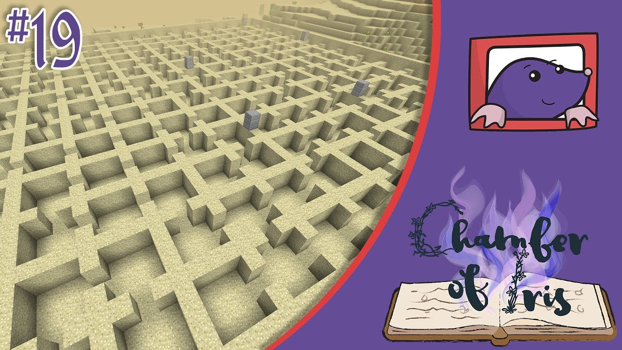 Chamber Of Iris | Mega Redstone Maze | Ep. 19