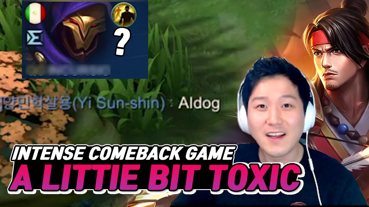 Excuse me? let me be a little bit Toxic to win | Mobile Legends Yisunshin