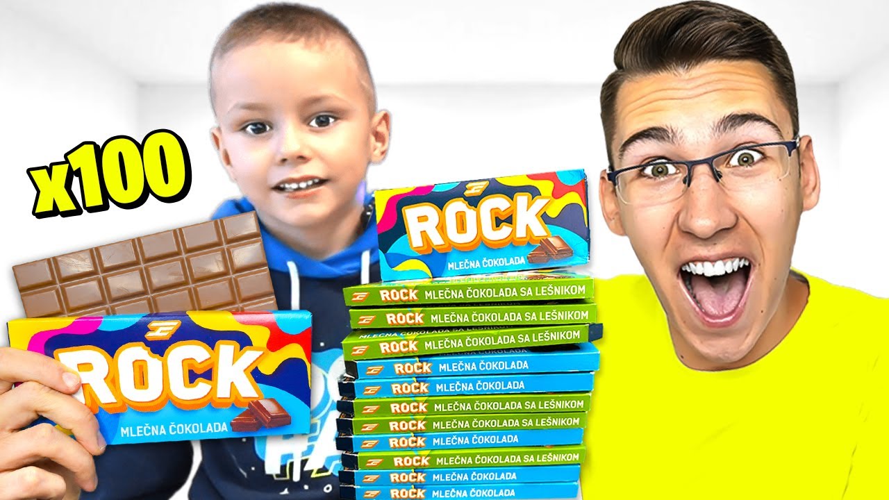 POKLANJAM FANU 100 ROCK ČOKOLADA!!