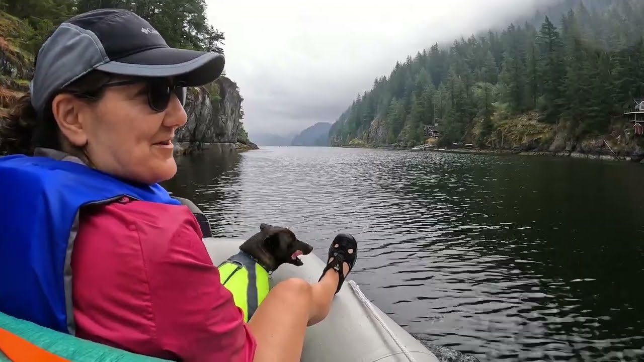 Indian Arm boating and camping adventure (Twin Island, Bishops Creek,  Granite Falls) July 2022