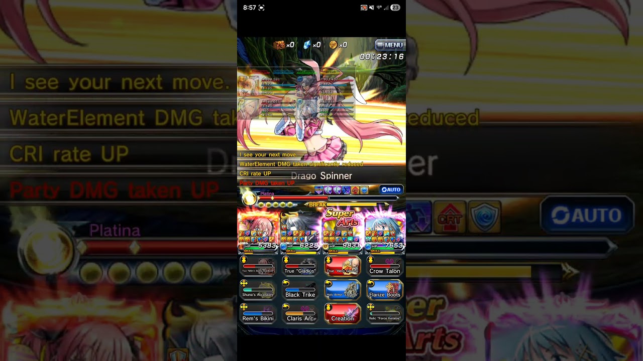 BB Milim stacks atk, you already know what's about to happen #grandsummoners #gs