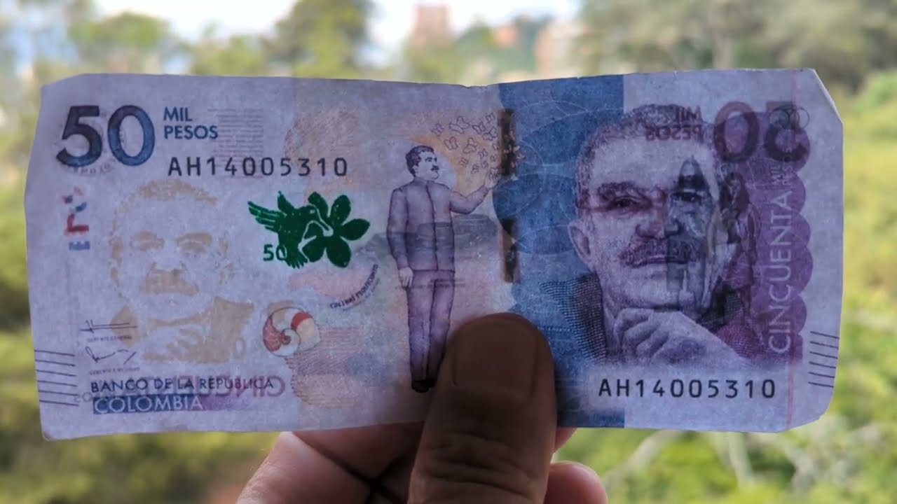 How To Spot Fake Money | Colombian 50 Mil Note UV Comparison