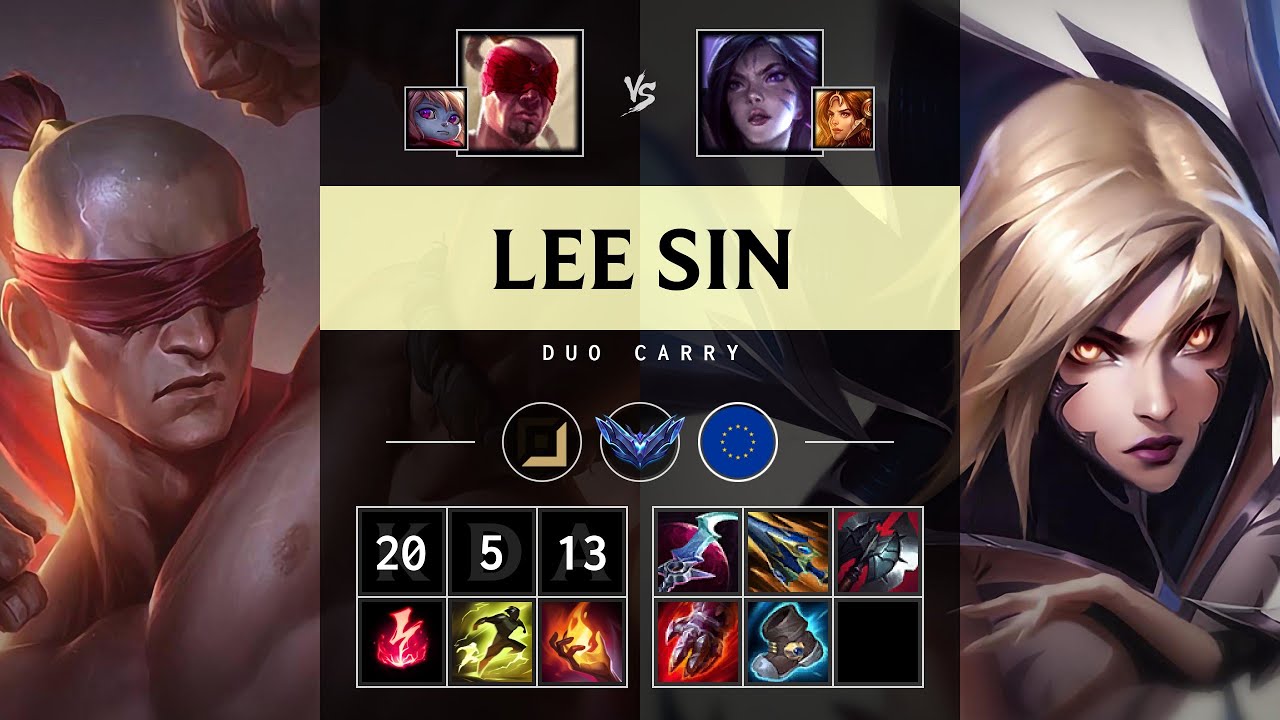 Lee Sin ADC vs Kai'Sa - EUW Diamond Patch 25.08