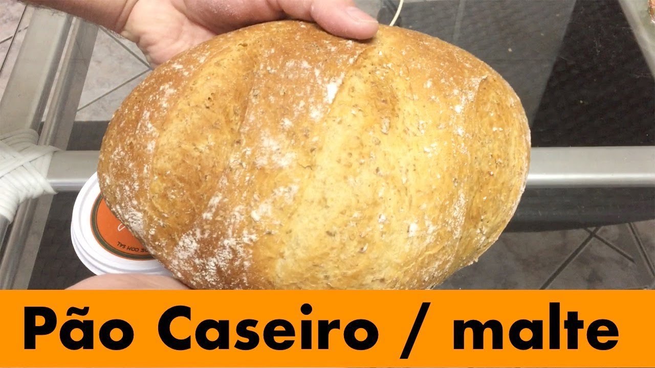 Receita de pão caseiro de malte de cerveja. Como fazer pão de cerveja.