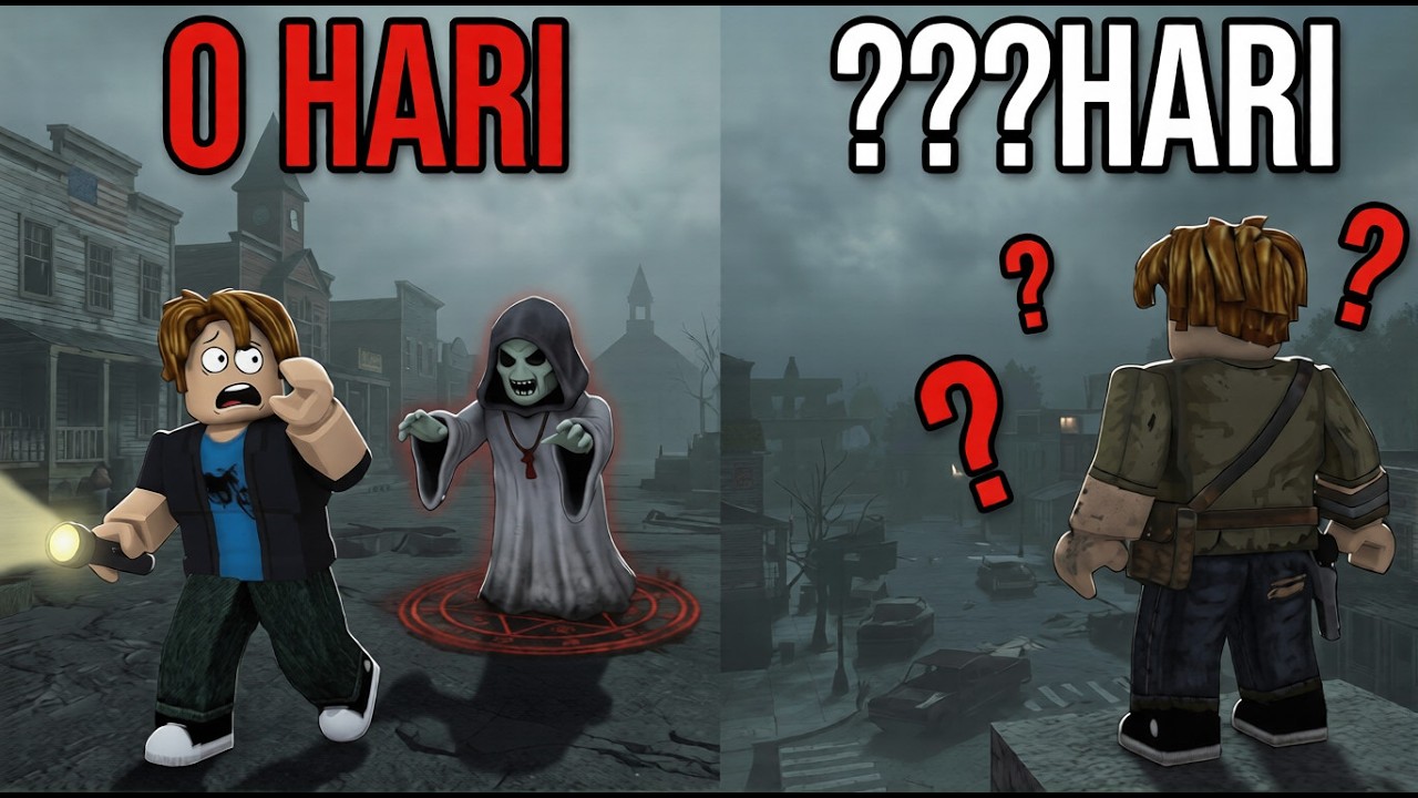 BERTAHAN HIDUP DI KOTA KECIL DI WEST WOOD ROBLOX INDONESIA