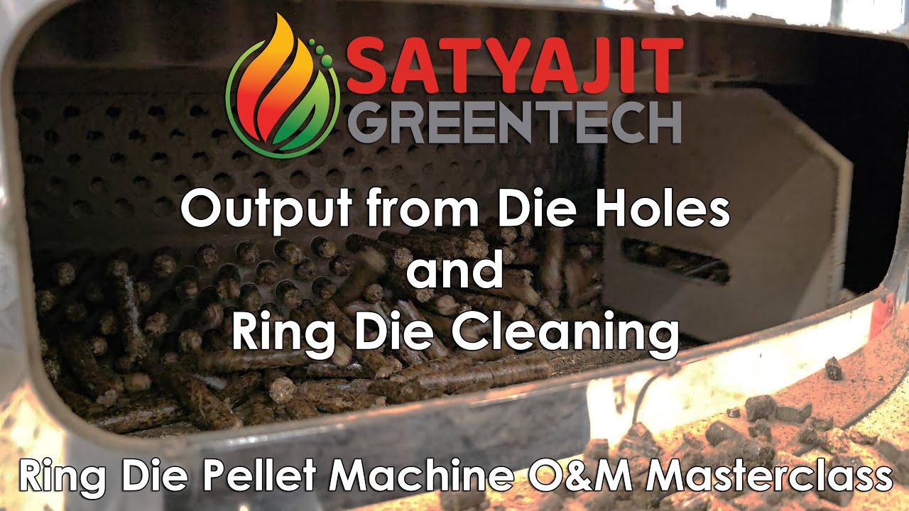Ring Die Pellet O&M Masterclass: Output from RIng Die and RIng Die Cleaning