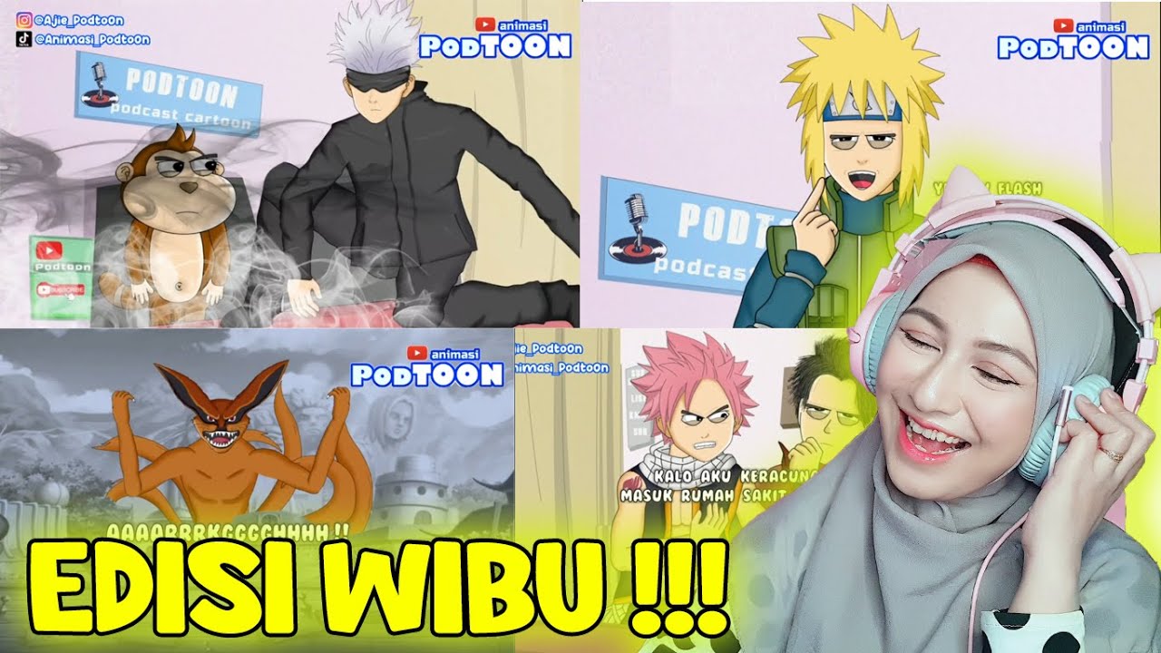 REACTION PODTOON EDISI WIBU !!!!