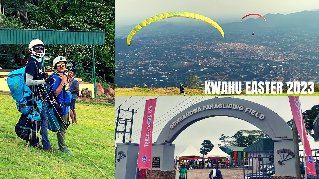 Kwahu Easter 2023 Paragliding Festival ( Amazing Scenes)