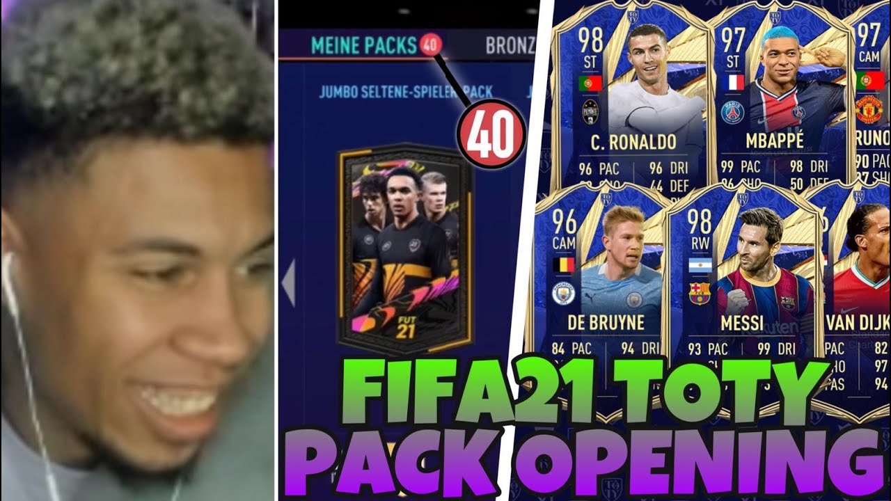 ICH ZIEHE MEINEN ERSTEN FIFA 21 TOTY!😍 XXL-PACKOPENING🔥 Das sparen hat sich gelohnt👀 | SIDNEYEWEKA