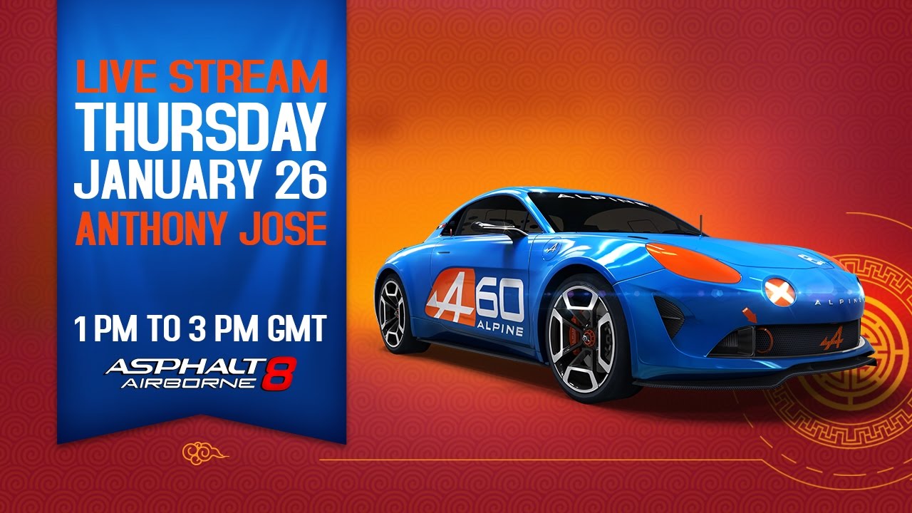 Asphalt 8: Airborne Live Stream