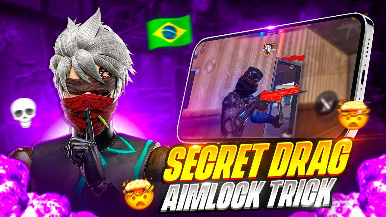 PERFECT 💯 Drag Technique ⚙️😱 FOR HEADSHOTS 💀100% Working DRAG FOR Aim lock | New Aimlock tricks?👾