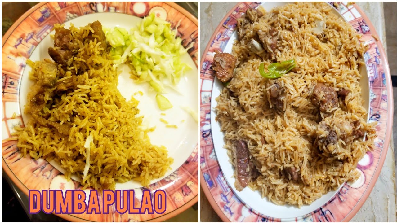 Dumba pulao| bakra eid special|afghani lamb pulao|Mutton pullao|beyond the plate by nimerable