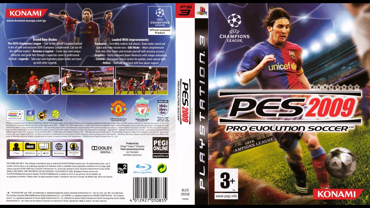 PES 2009 - Official Patch Season 2009-10 | FREE DOWNLOAD