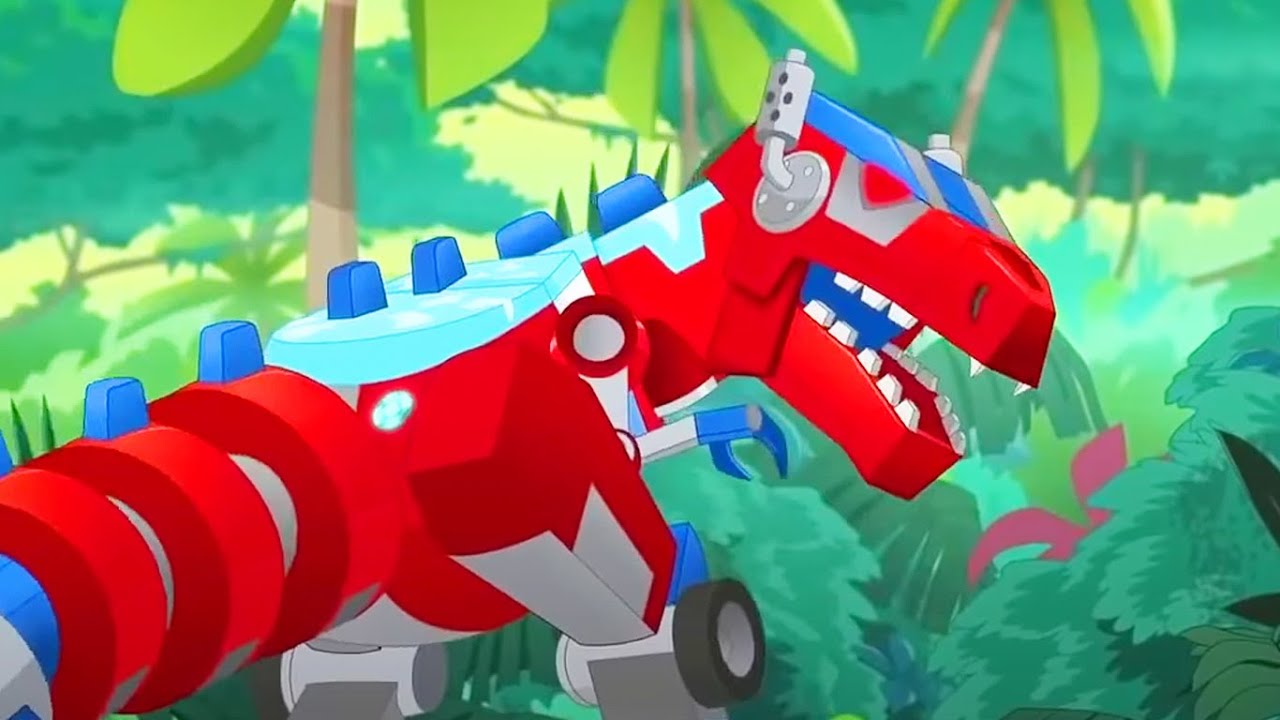 Transformers: Rescue Bots | Formes de dinosaures | Animations | Transformateurs Enfants