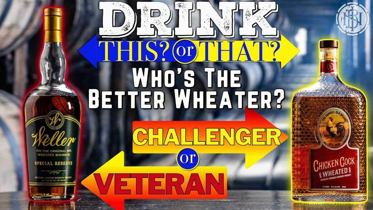 Weller Special Reserve vs Chicken Cock's NEW Wheated Bourbon! Who's Better?!