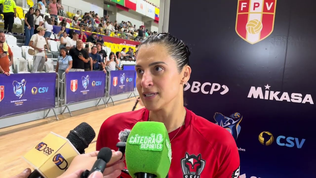 Dani Lins 🏐🇧🇷: “Las chicas de Alianza son buenas en todo, tienen una hinchada apasionada” 