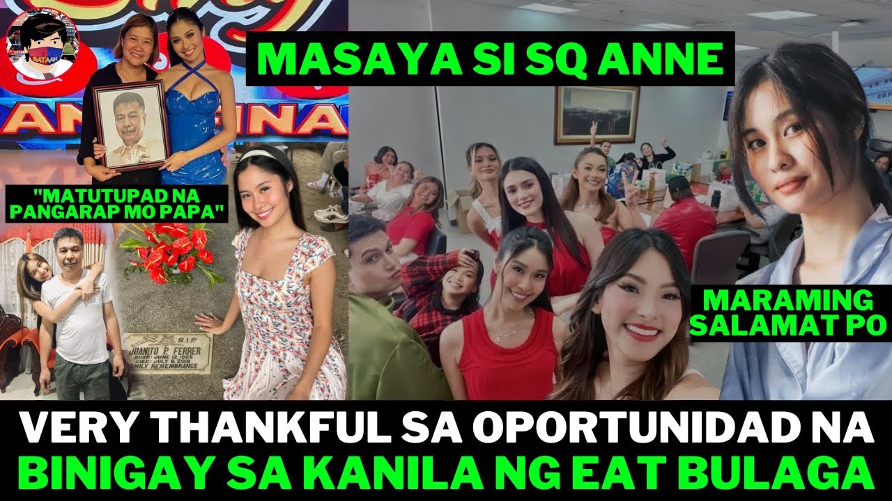 SQ Anne Ferrer LABIS Ang PASASALAMAT Sa Binigay Na Oportunidad Ng Eat Bulaga Sa Kanila | TVJ TV5 |IK