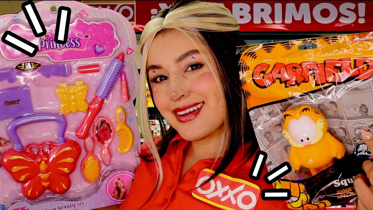 ASMR en el 😍 OXXO! Vendedora AMABLE de JUGUETES del 🔥 Oxxo! 😱 I Ges ASMR