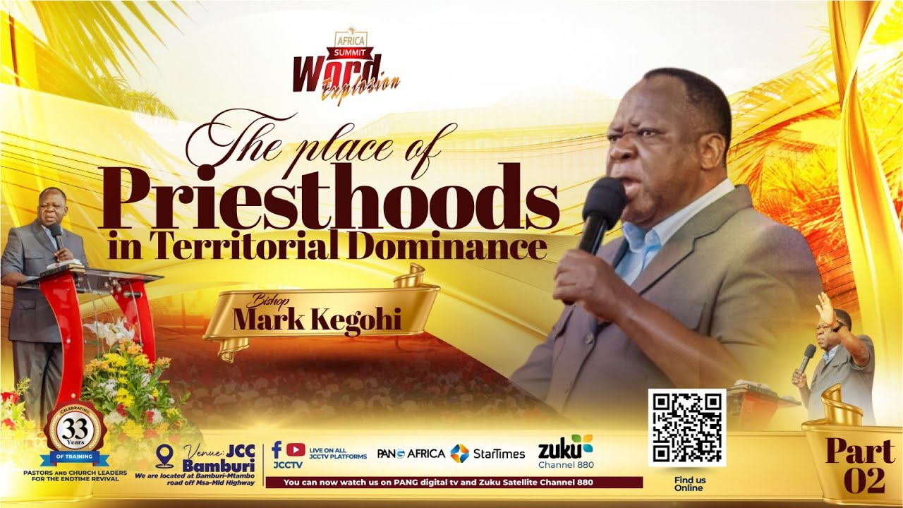 Word Explosion 2025 || Bishop Mark Kegohi&ndash;The Place Of Priesthoods In Territorial Dominance