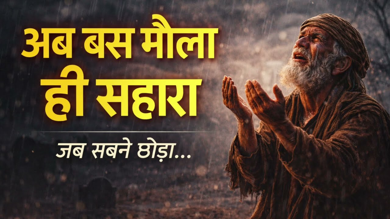 अब बस मौला ही सहारा | Heart Touching Sufi Qawwali 2026 | Emotional Islamic Kalam