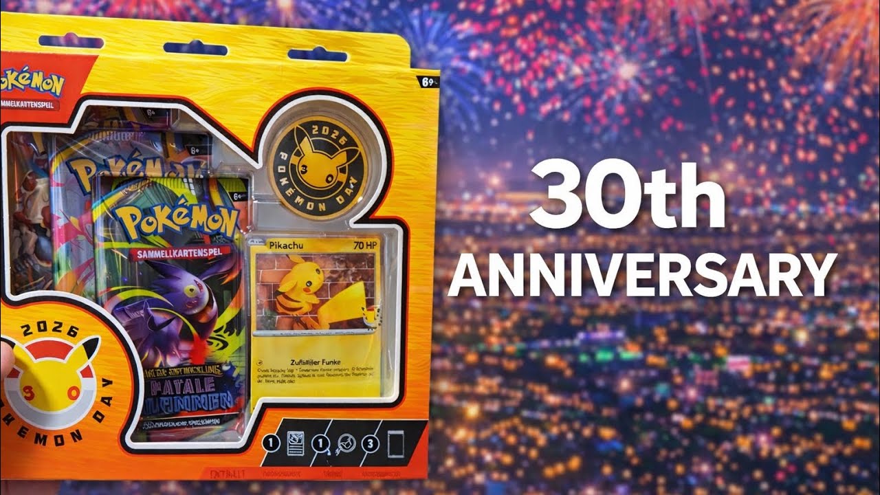From Childhood to Today – Pokémon 30th Anniversary Opening