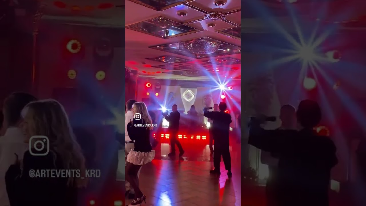 Свет на свадьбу в Весенний дворец Изумрудный зал от Art-Events.org Краснодар